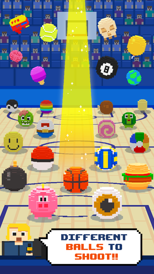#3. Shooty Basketball! (iOS) Bởi: Most Played Games Inc