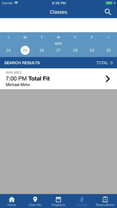 The Italian Center Screenshot