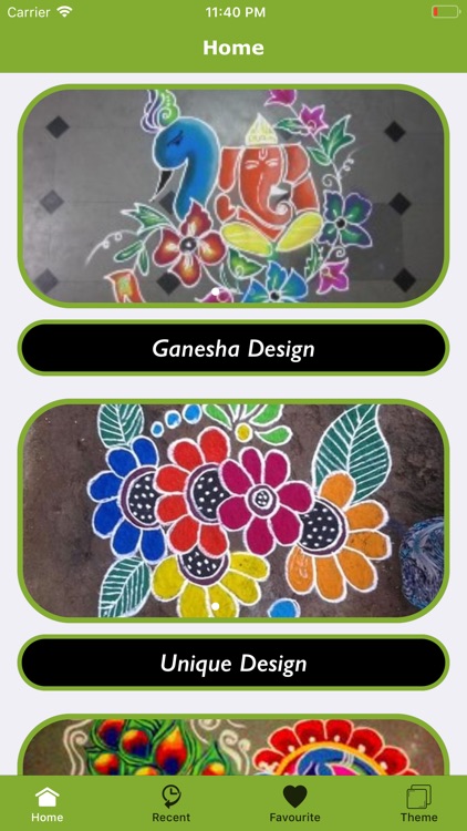 Chinese Rangoli