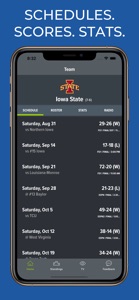 Iowa State Football Schedules screenshot #1 for iPhone