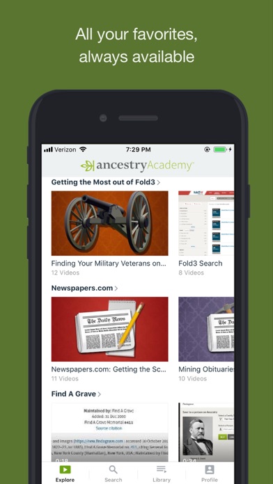 Ancestry Academy Screenshot