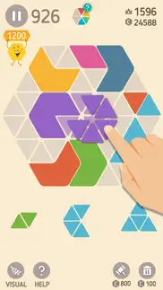 make hexa puzzle iphone screenshot 2