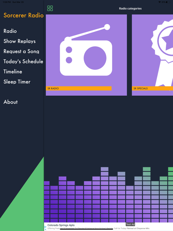 Screenshot #5 pour Sorcerer Radio