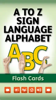 sign alphabet flash cards iphone images 2