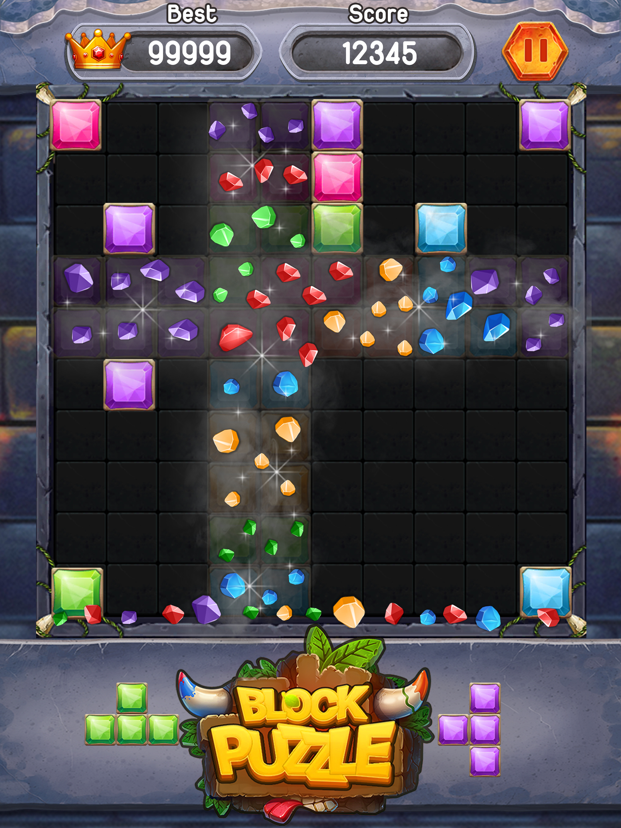 Block Jewel Crush - Match Game screenshot 10