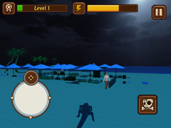 Crocodile Attack 3D iPad screenshot 5 - Games app