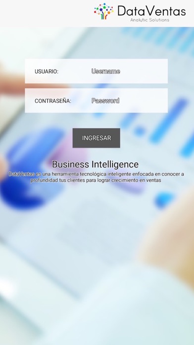 DataVentas app screenshot