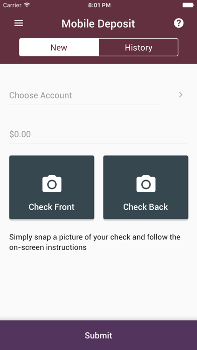 NuVista Federal Credit Union Screenshot