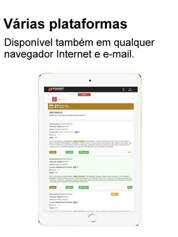 Screenshot #5 pour Pocket Jurídico