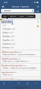 Ultralingua Spanish-German screenshot #1 for iPhone
