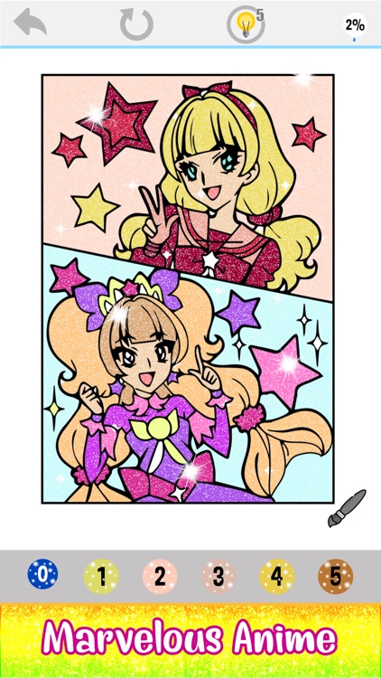 Adult Color By Number Art Book