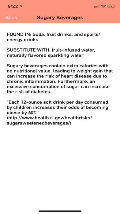 Diet Daily iPhone screenshot