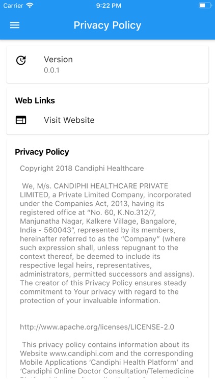 Candiphi m-Health screenshot-8