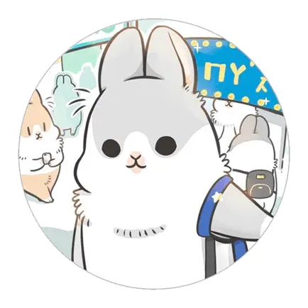 Rabbit Moji Pun Funny Stickers Читы