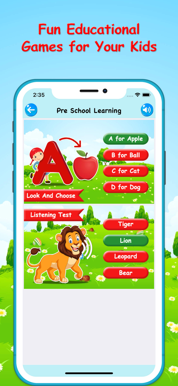Preschool Learning - Kids Game