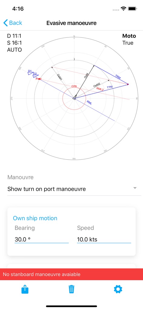 Radar Plotting - Navigation App | MWM