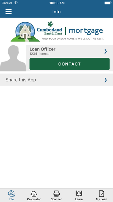 Screenshot #1 pour CB & T Mobile Mortgage