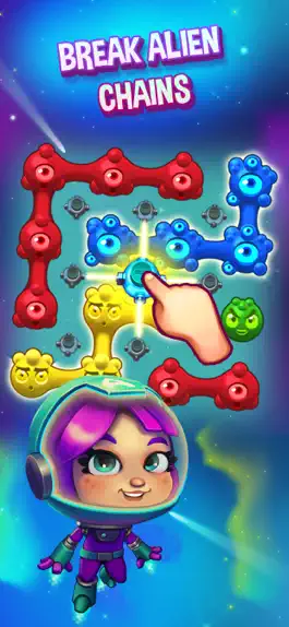 Game screenshot Aliens in Chains Space Puzzle mod apk