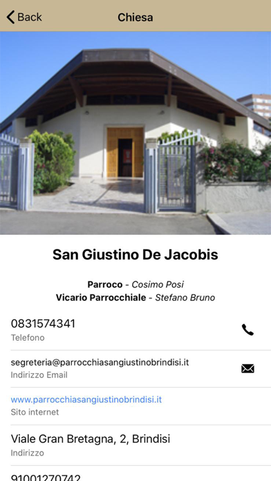 Screenshot #2 pour Annuario Diocesano Brindisi