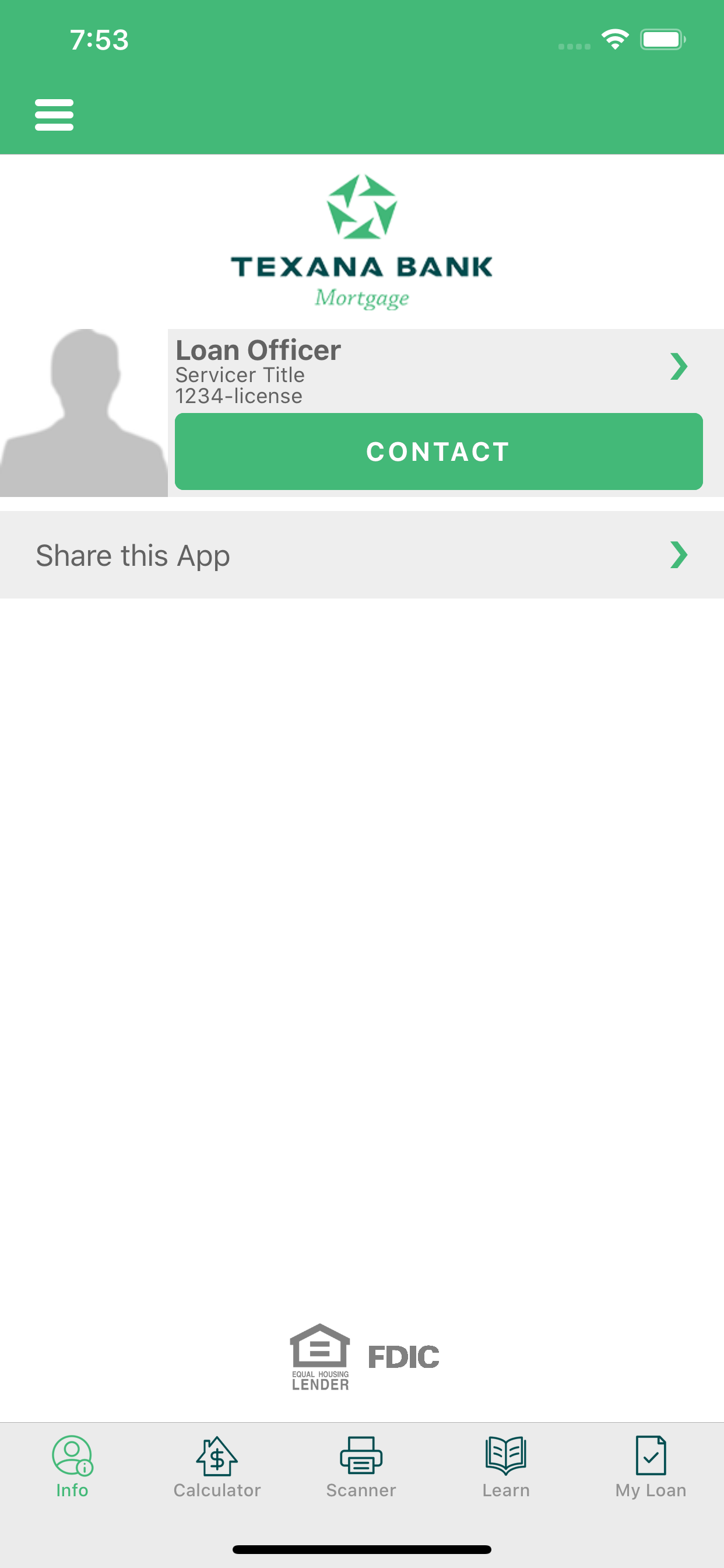 Texana Bank Mortgage