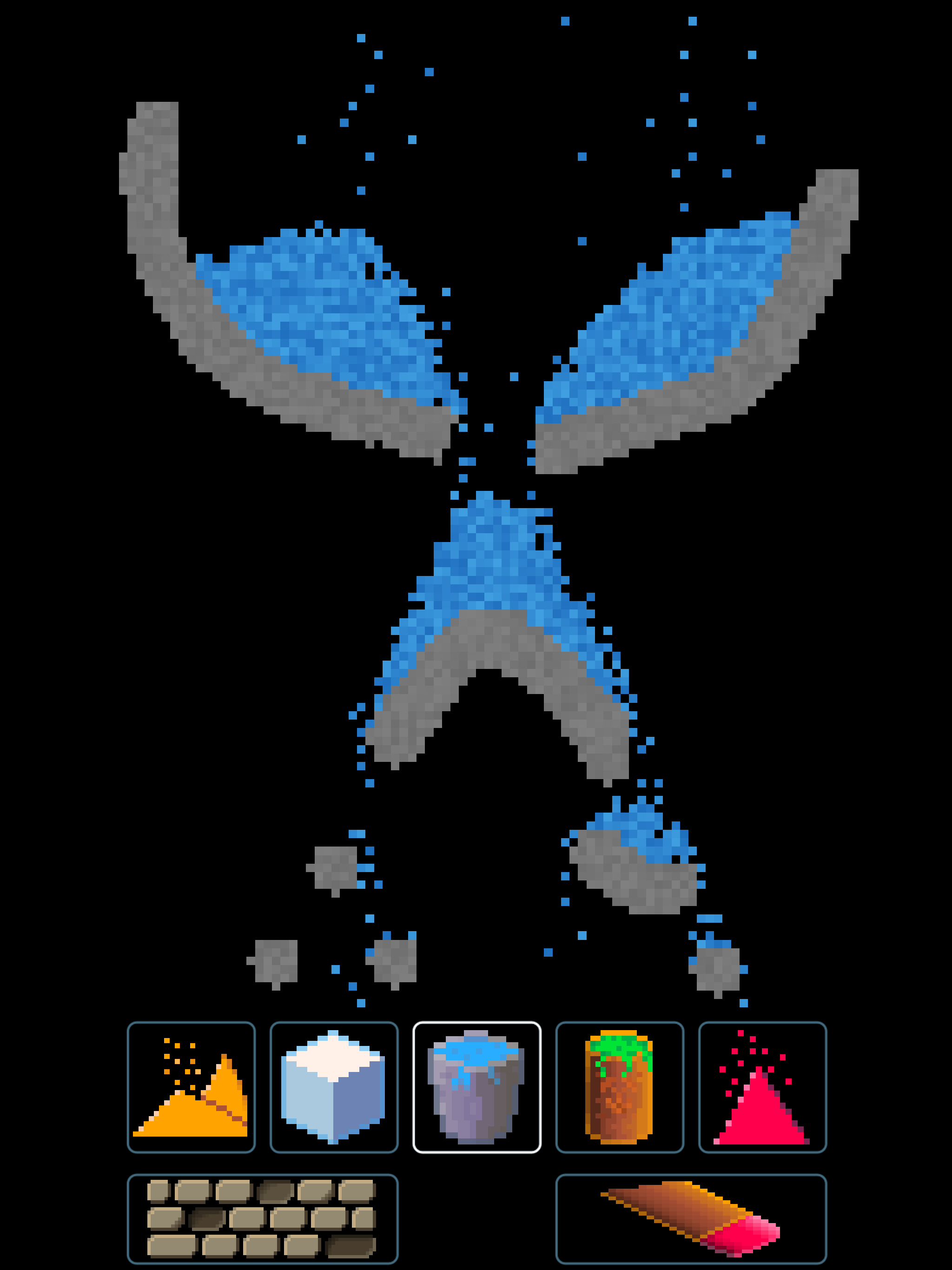 Pixel Sand - digital sandbox