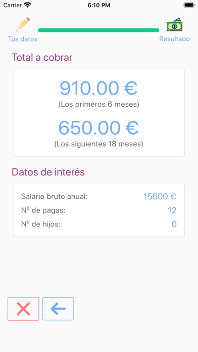 Calculadora ERTE screenshot 3