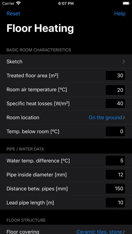 Floor Heating screenshot 1 of 10