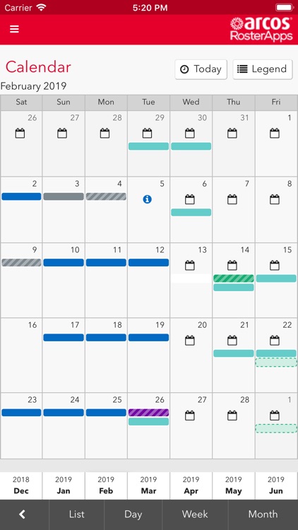 ARCOS RosterApps Mobile