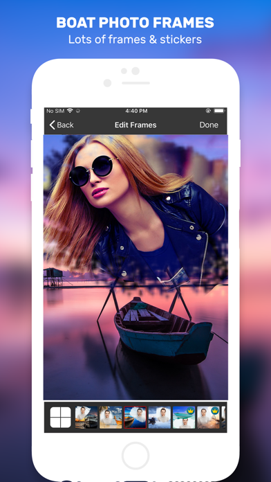 Screenshot #10 for Boat Photo Frames HD
