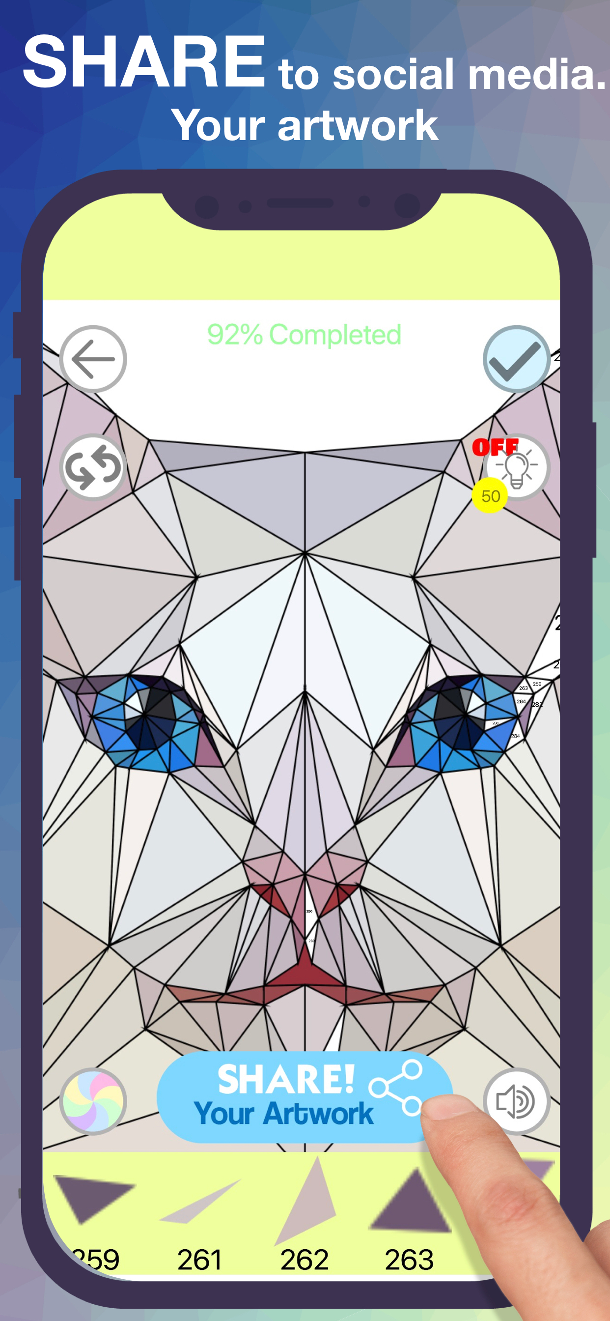 Poly Art painting by numbers screenshot 7