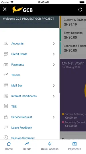 GCB Corporate Banking App screenshot 3