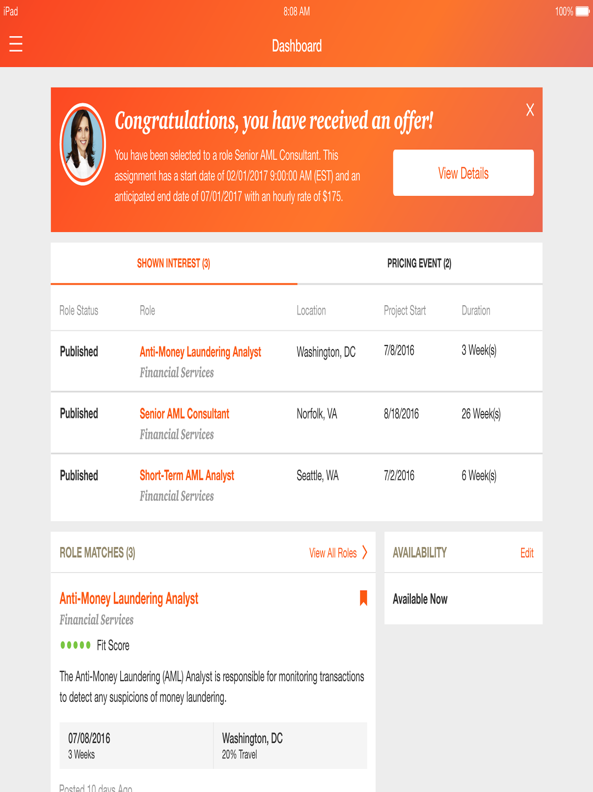 PwC Talent Exchange screenshot 7