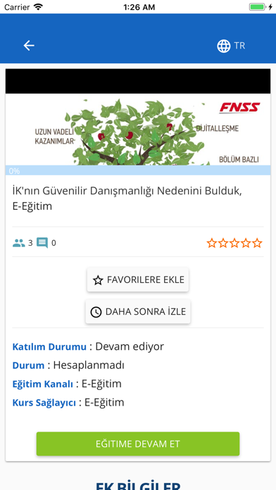 Screenshot #2 pour FNSS Gelişim Platformu