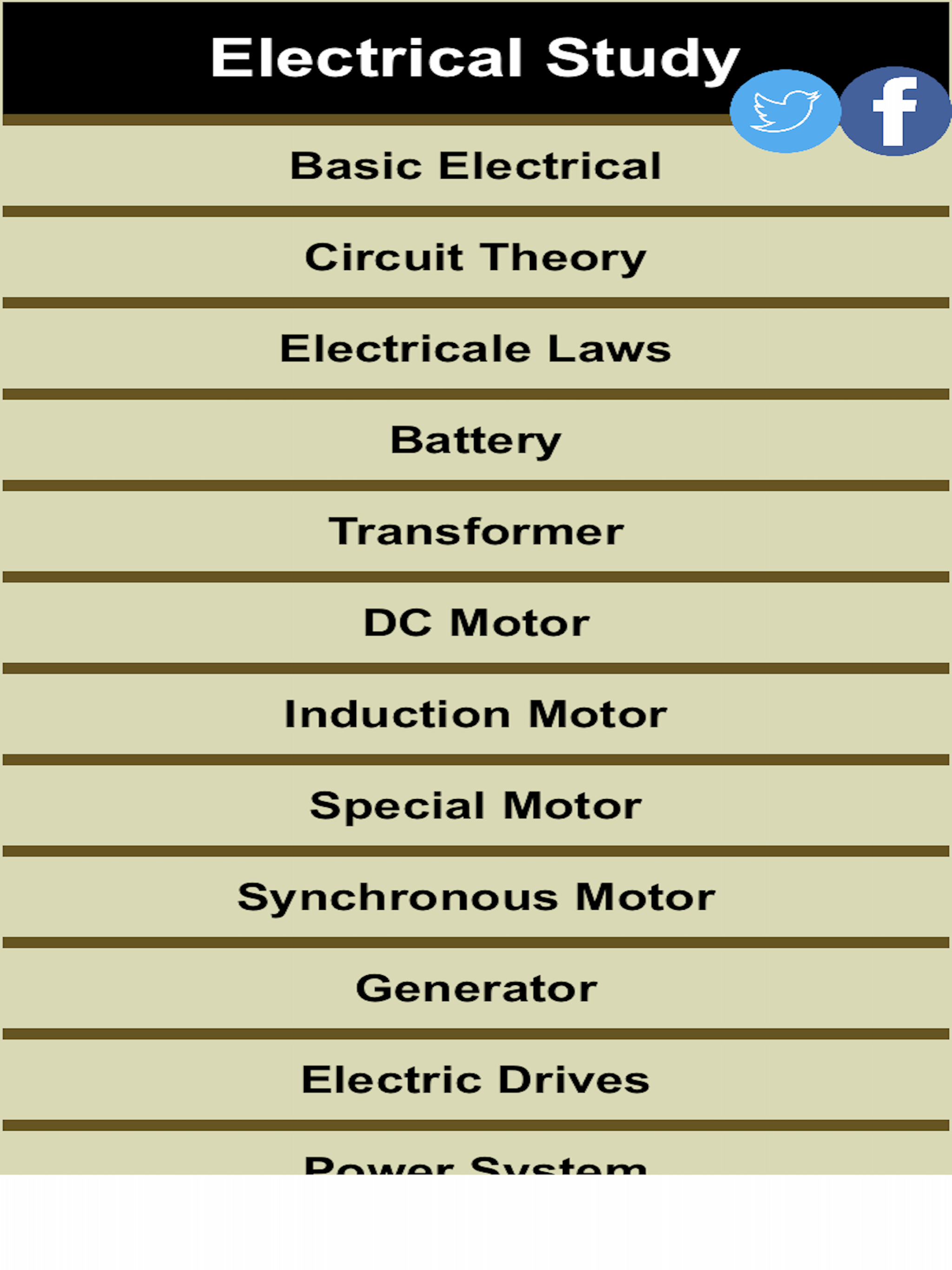 Electrical Study screenshot 4