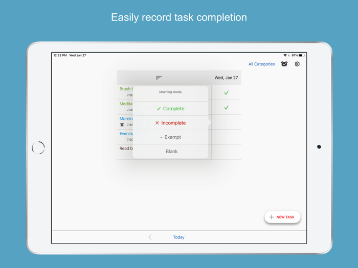 Daily Tasks - Tracker