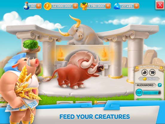 Legends of Olympus: Play, Farm iPad screenshot 3 - Games app
