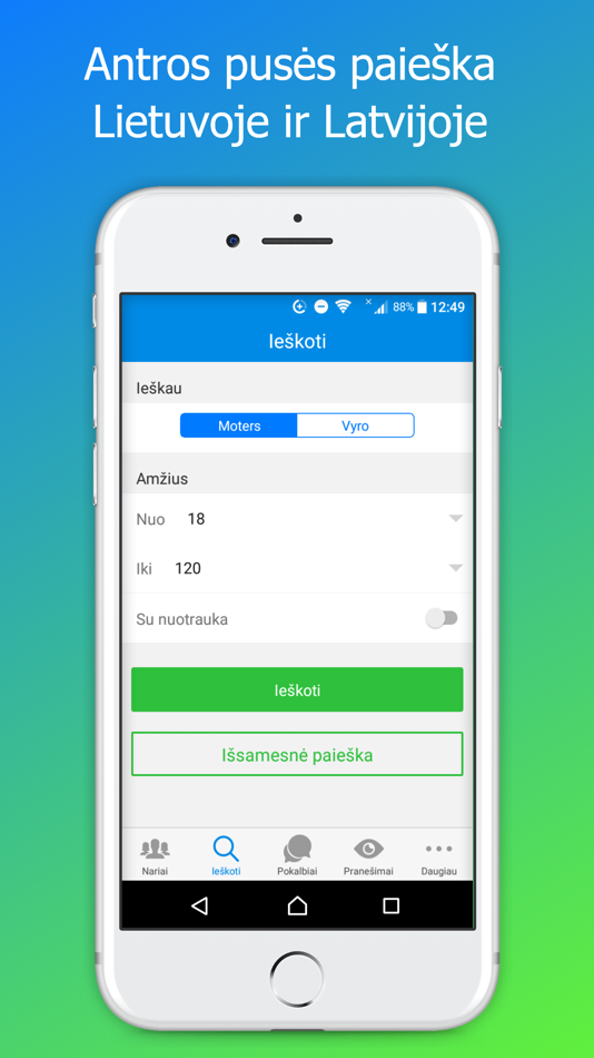 #5. antrapuse.lt - Rimtos Pažintys (iOS) 由: NITE UAB