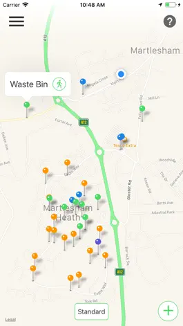 Game screenshot JustBin The Litter Picking App apk