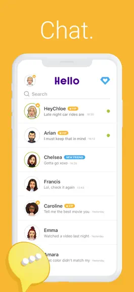 Game screenshot Hello - Talk, Chat & Meet apk
