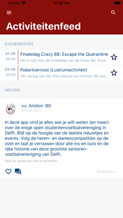App screenshot