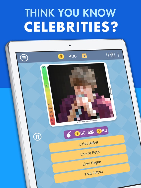 Screenshot #4 pour Celebrity Guess: News Quiz Pop
