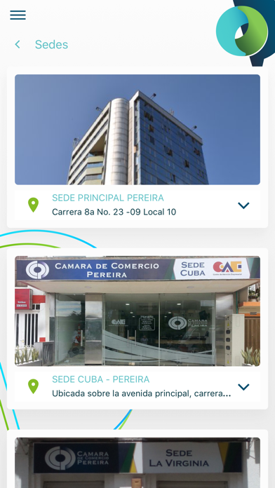 Cámara de Comercio de Pereira Screenshot