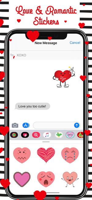 Animated Love Romantic Sticker(圖3)-速報App