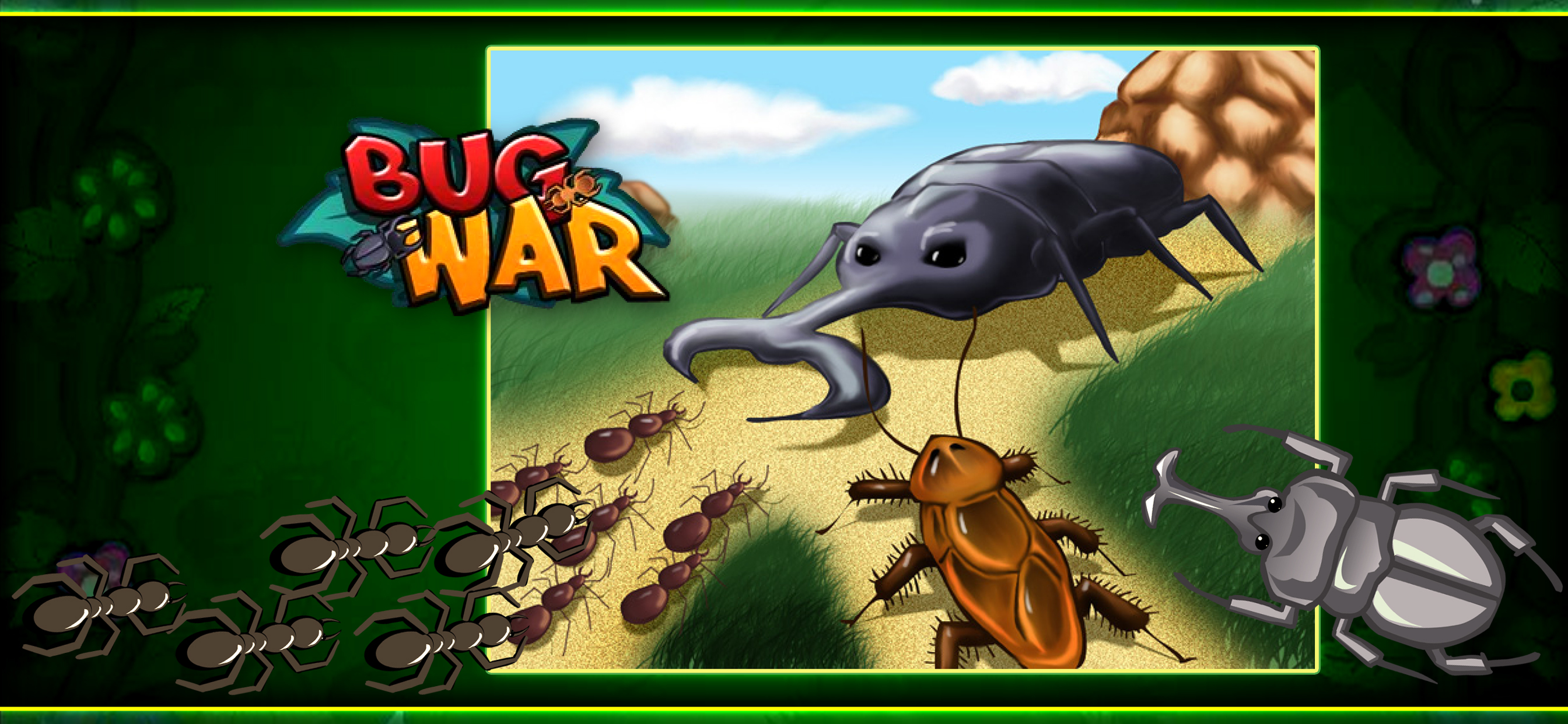 Bug War: Strategy Game screenshot 6
