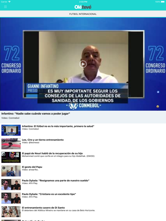Screenshot #5 pour OléTevé