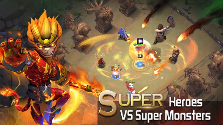 Clash of Zombies: Heroes Game screenshot-3
