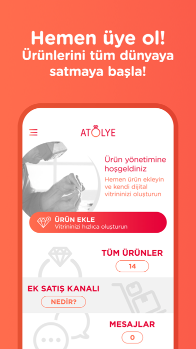 Atölye app screenshot