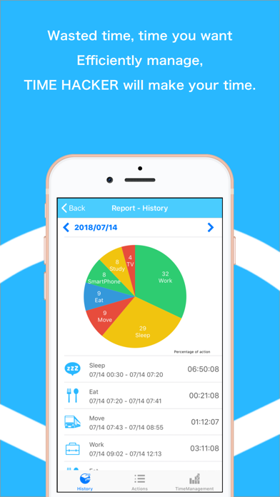 TIME HACKER - Time Tracker screenshot 2