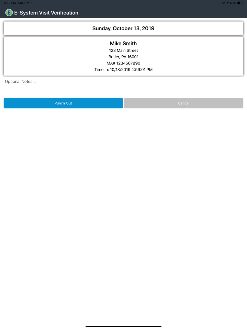 iPad screenshot