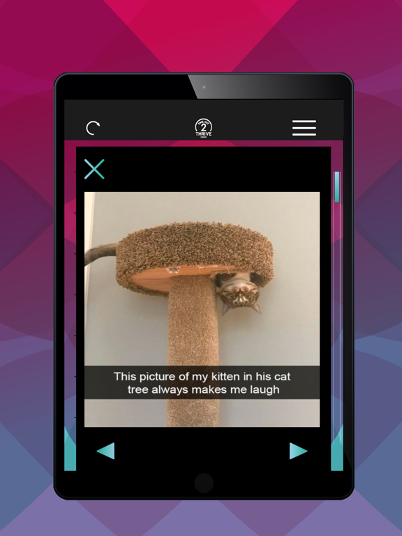 TimeOut2Thrive iPad screenshot 4 - Entertainment app